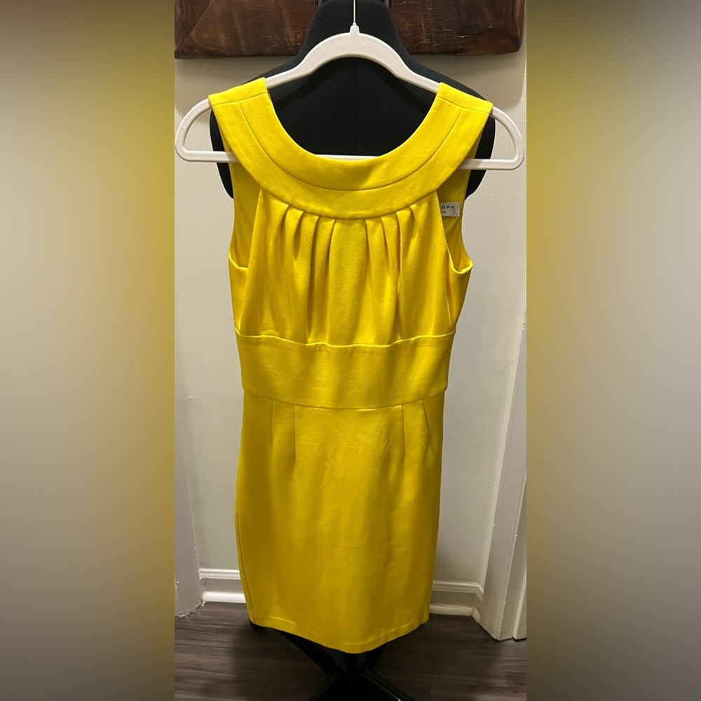 Trina Turk Vibrant Yellow Sleeveless Dress